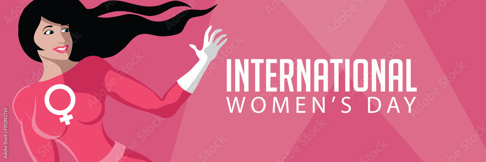 International Womens Day banner. EPS10 vector illustration. International Womens Day banner. EPS10 vector illustration.