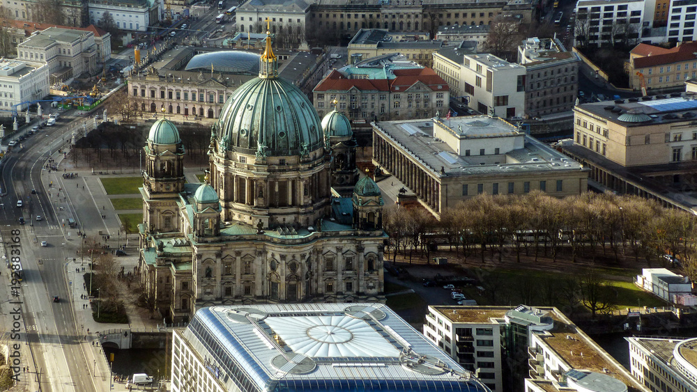 Panoramablick vom Berliner Fernsehturm