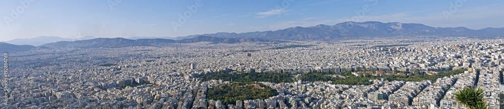 view of Athens from above