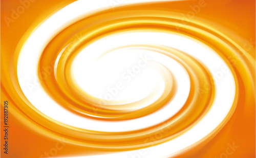 Vector abstract background. Frame of curl fluid surface