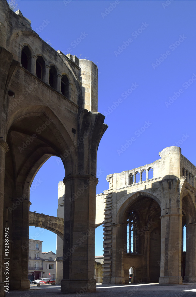Narbonne, Aude, la basilique Saint Just et Saint Pasteur.
