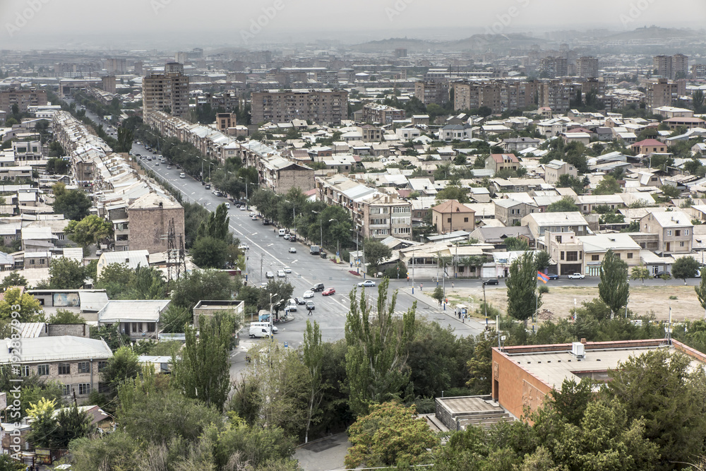 View of Yerevan, the capital of Armenia