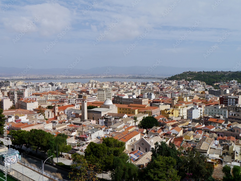 Panorama von Cagliari