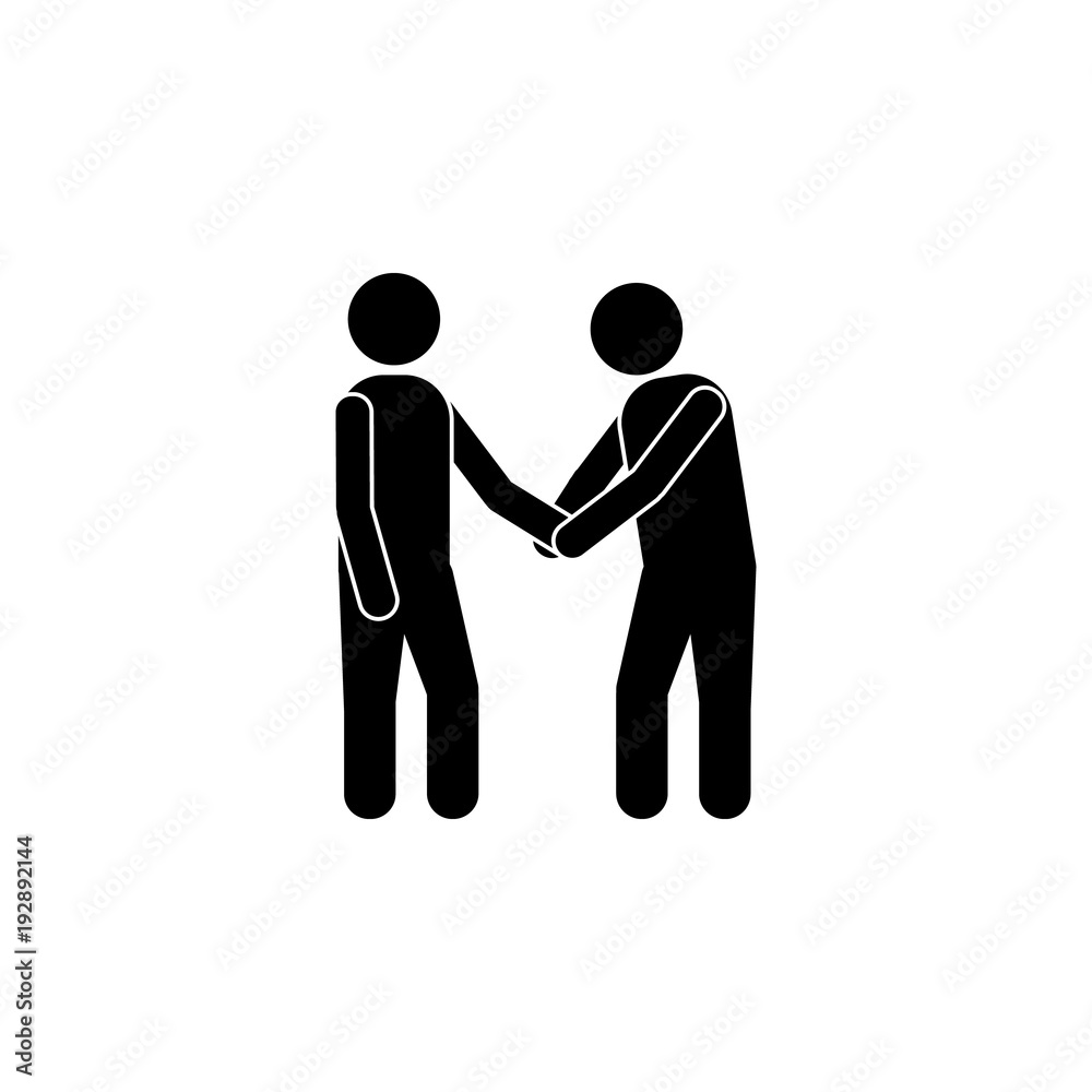 business handshake icon. Сommunication element icon. Premium quality graphic design. Signs and symbols collection icon for websites, web design, mobile app business handshake icon. Сommunication element icon. Premium quality graphic design. Signs and symbols collection icon for websites, web design, mobile app