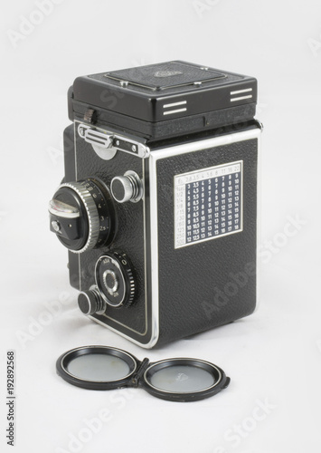 Obraz na płótnie Fotocamera anni '60 w salonie