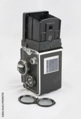 Obraz na płótnie Fotocamera anni '60 w salonie