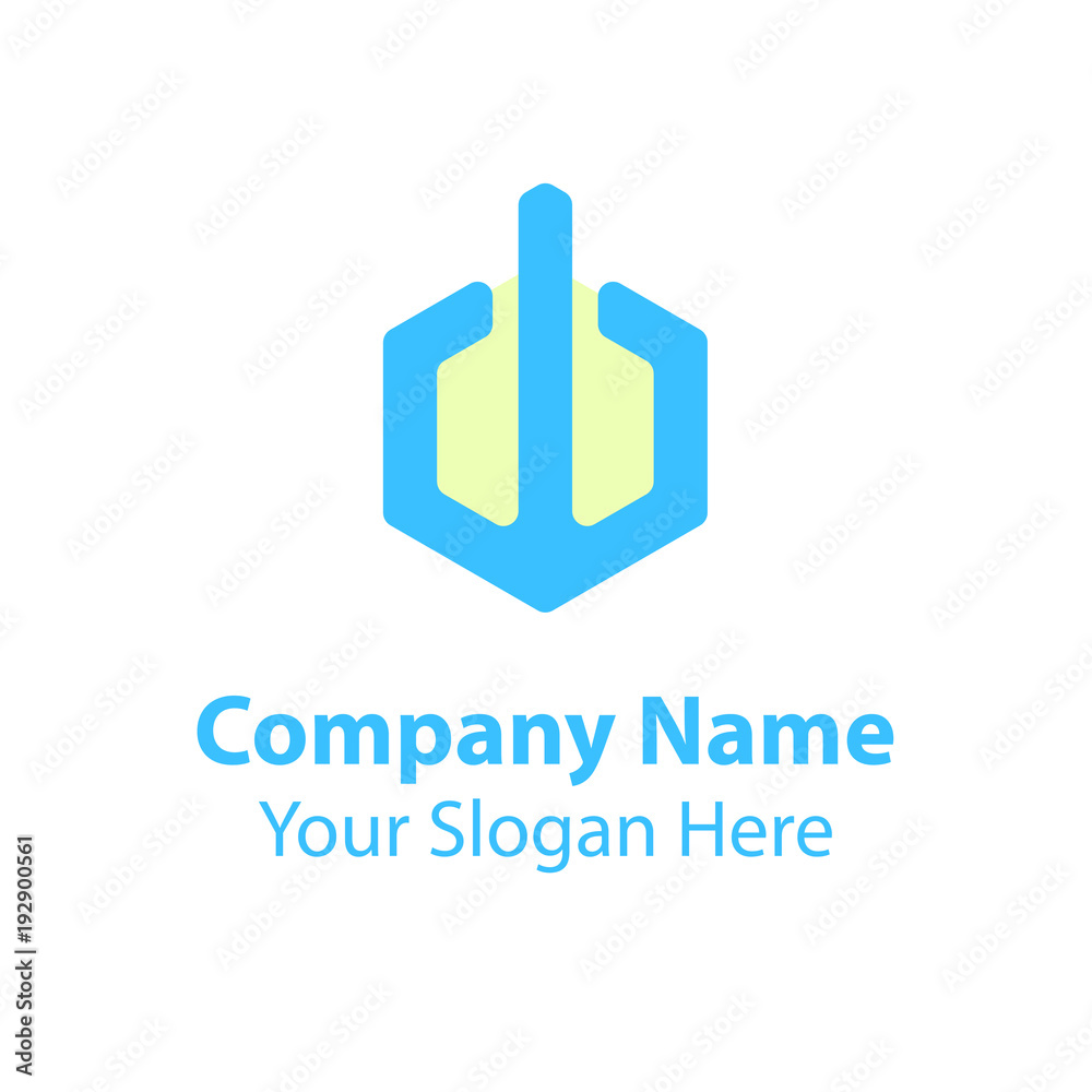 Abstract graphic icon, logo design template, symbol for company