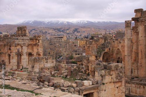 Ruines romaines à Baalbek photo