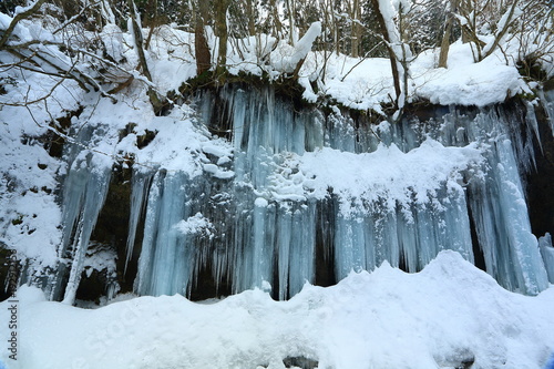 西和賀の氷柱