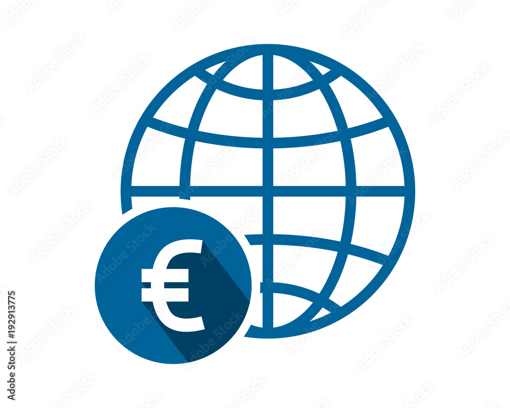 euro globe currency financial money price economy image vector icon logo symbol euro globe currency financial money price economy image vector icon logo symbol