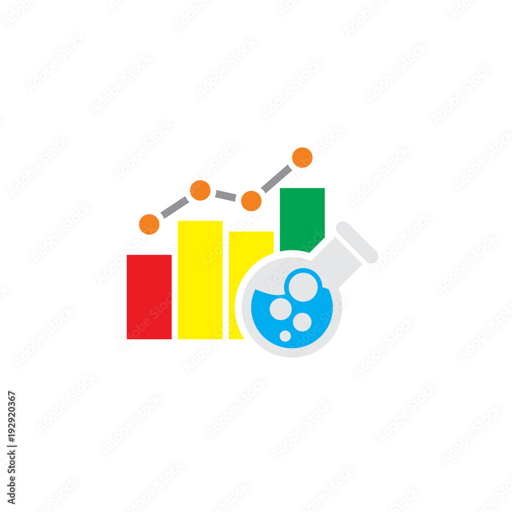 Lab Stat Logo Icon Design Lab Stat Logo Icon Design