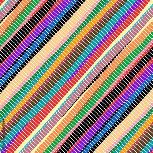 Colored handmade  carpet