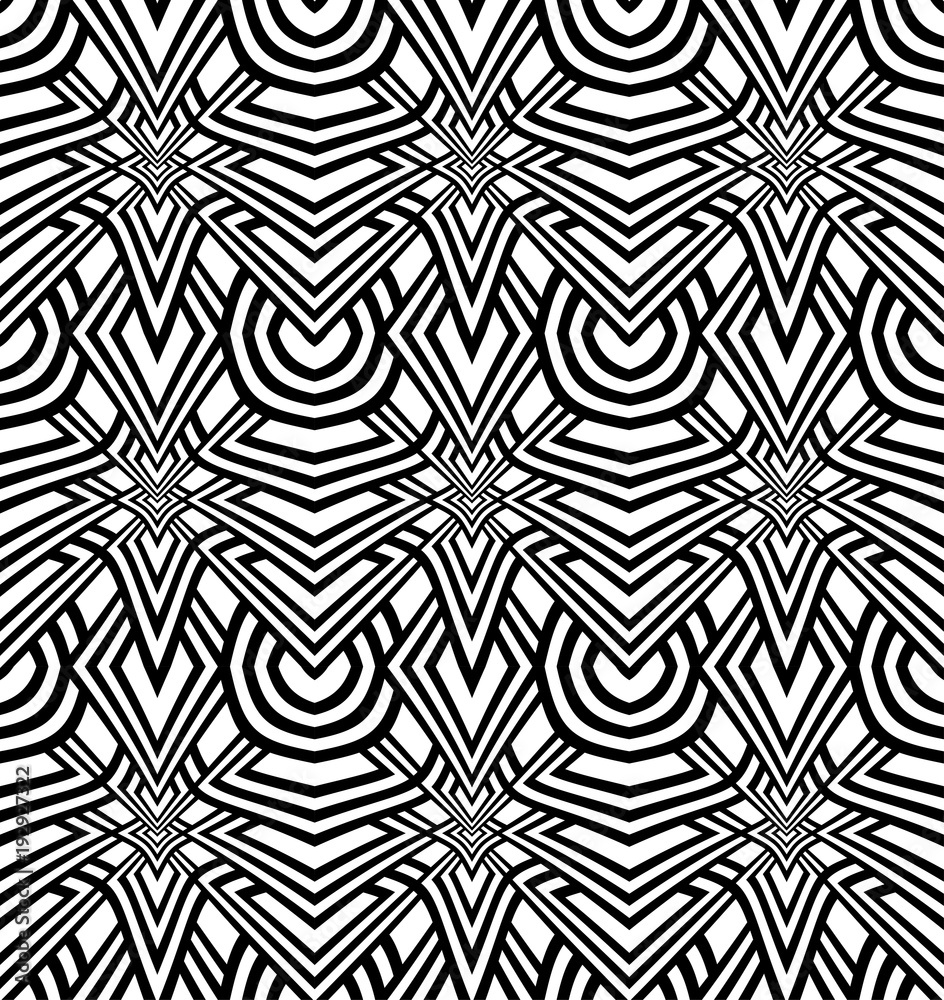 Geometric Seamless Pattern Geometric Seamless Pattern