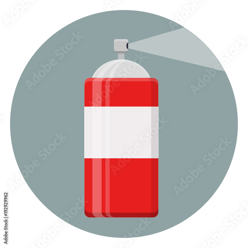 Spraydose Icon Flat Design