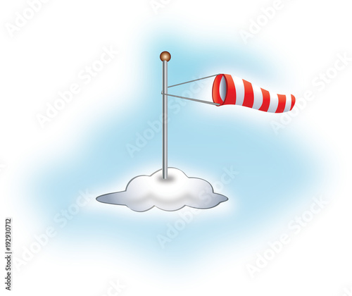 windy and cloud