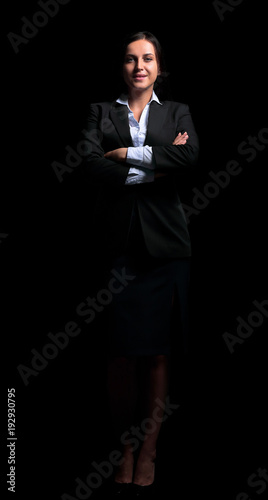 portrait of young business woman.
