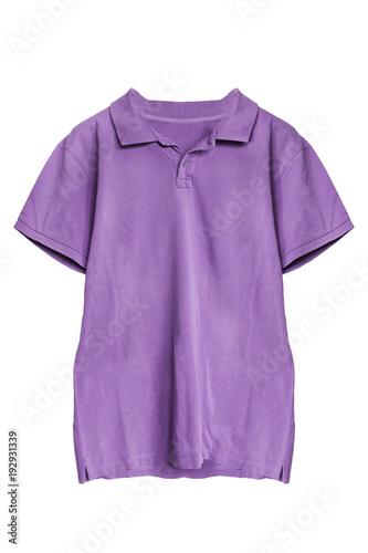 Purple shirt isolated © Tarzhanova