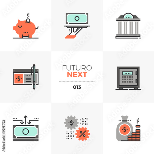 Banking Services Futuro Next Icons