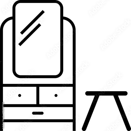 Dressing Table Icon