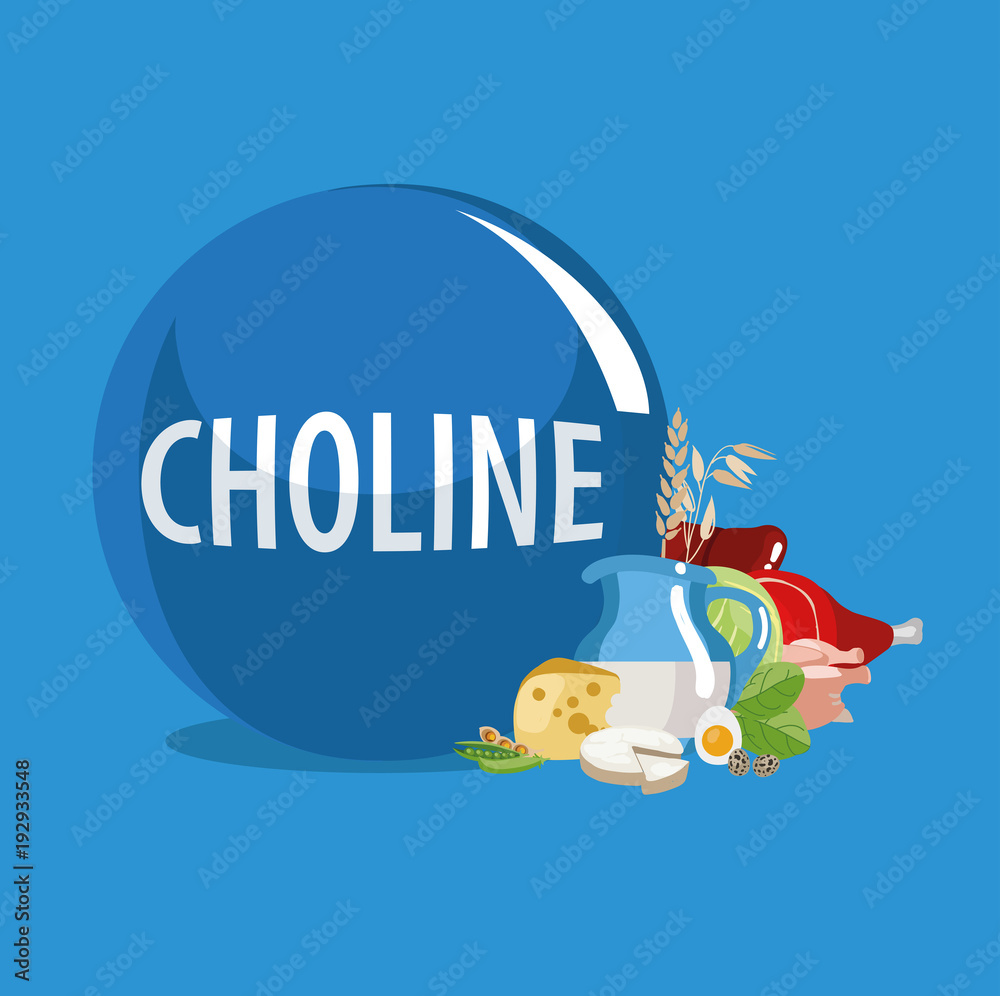 Fototapeta premium Choline
