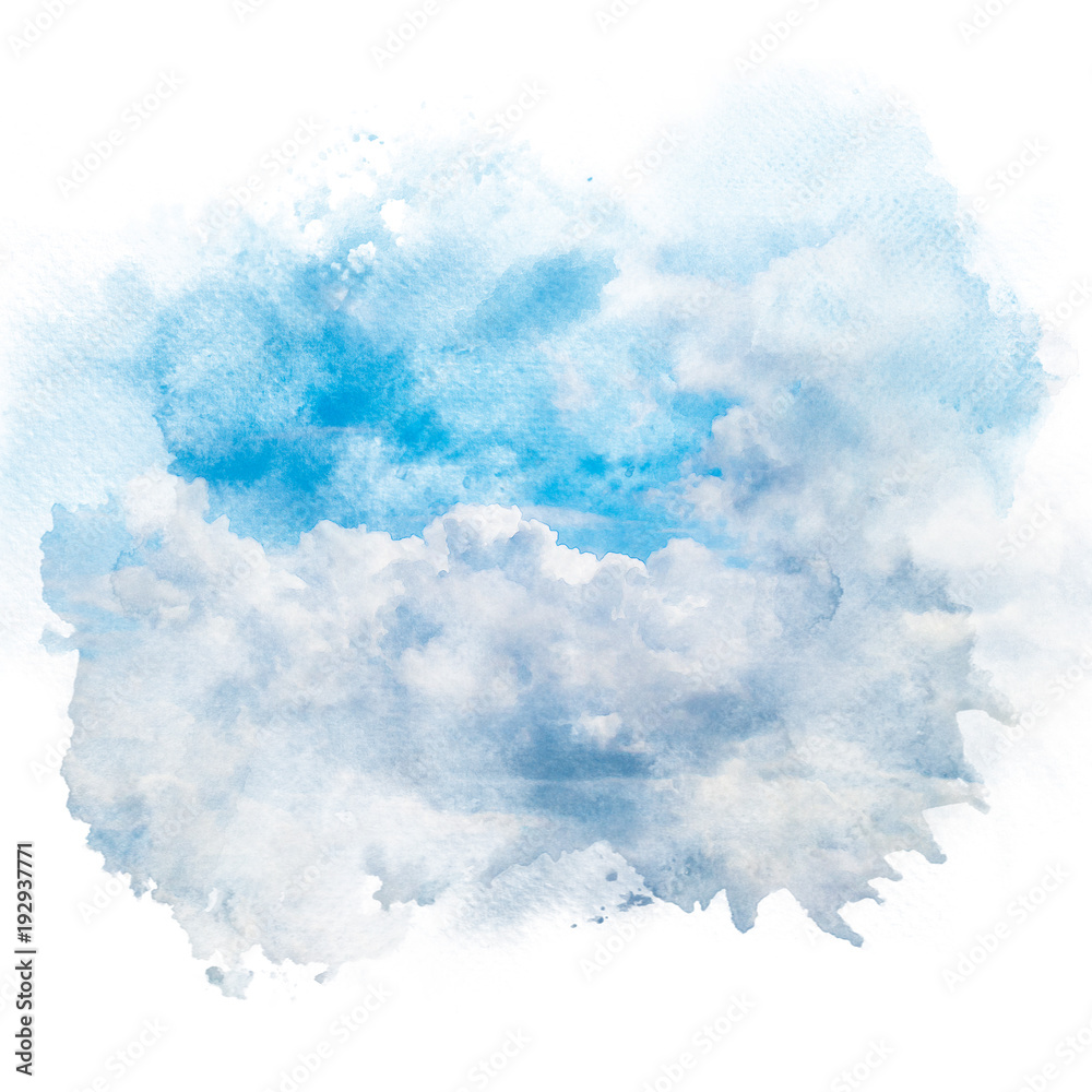 Blue sky with white cloud. Blue sky with white cloud.