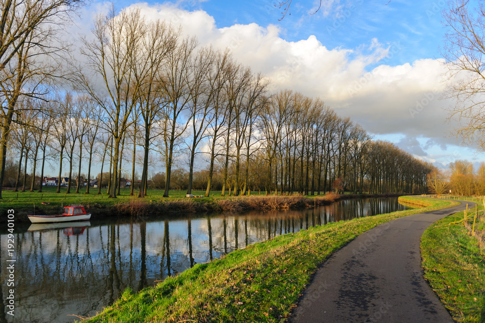 Late Afternoon in East Flanders Late Afternoon in East Flanders