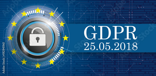 DLock GDPR Circuit Board Banner Data