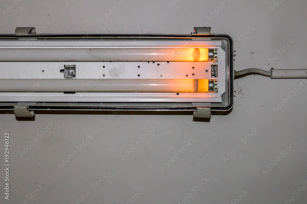 Broken neon lamp Broken neon lamp