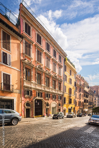 Street scene in Rome, Italy. © phant