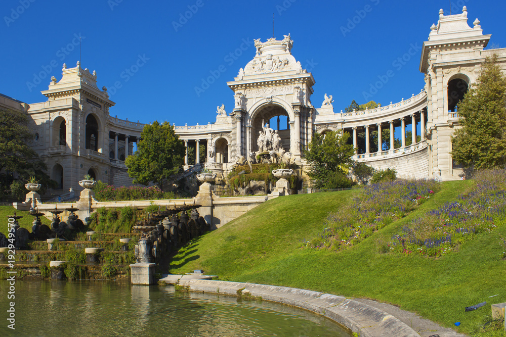 Palais Longchamp in Marseille, France