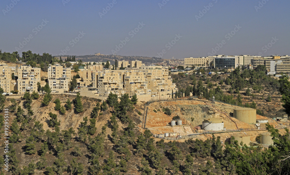 one of remote districts in Jerusalem
