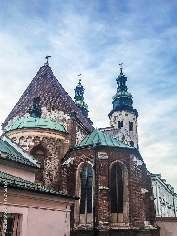 St. Andrew's church in Cracow, Poland. 