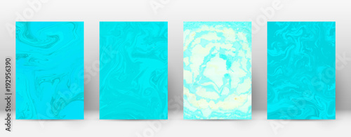 Abstract cover. Modern design template. Admirable suminagashi marble. Minimalistic hipster flyer design. Bizarre trendy abstract cover. Vector illustration.