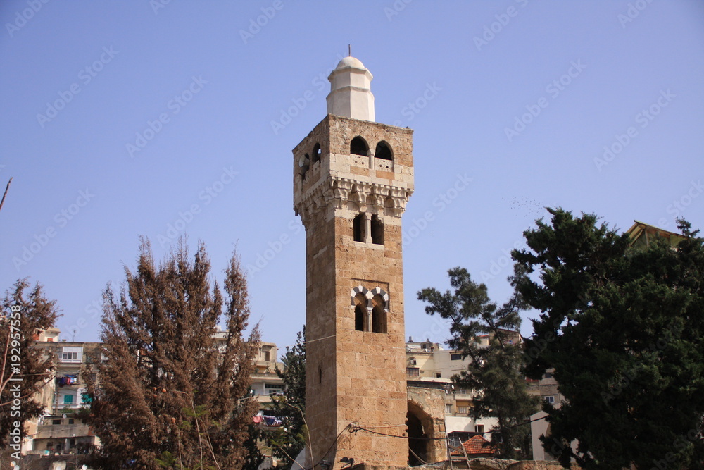Fototapeta premium minaret à Tripoli