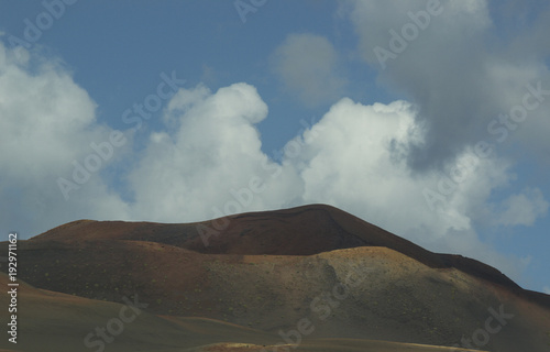 Lanzarote volcanic landscape, Canary Islands, Spain