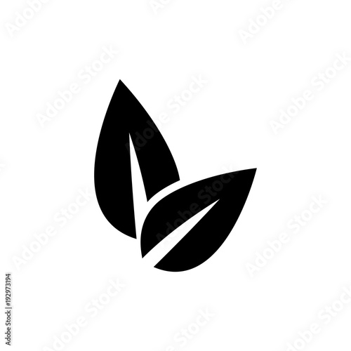 Eco friendly vector icon. Ecological symbol.