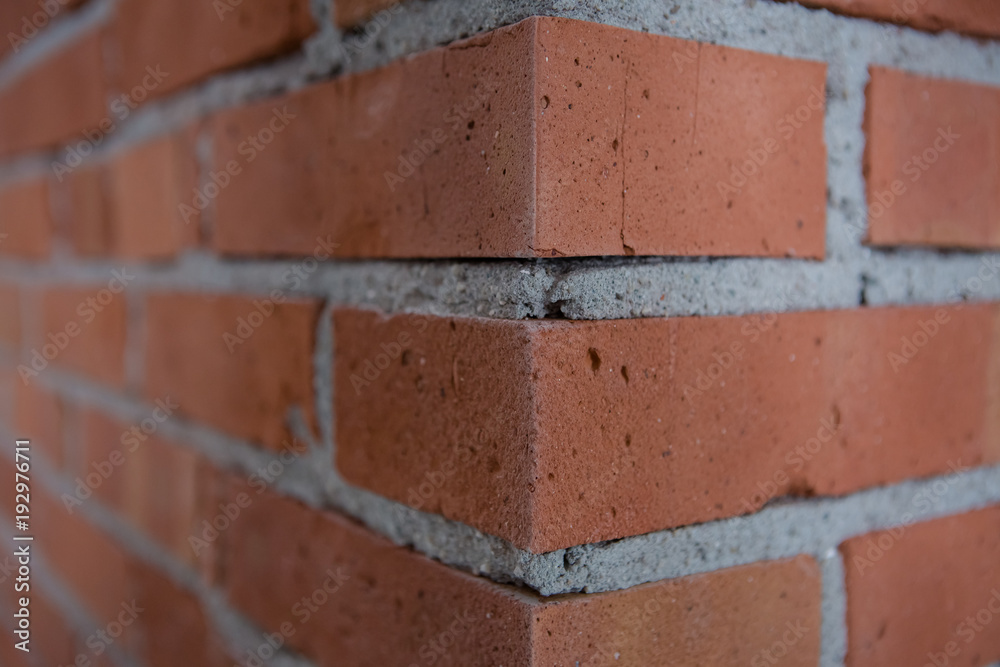 Obraz premium Brick Wall Corner