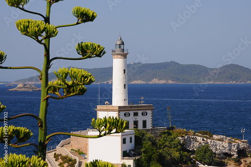 Lighthouse in Ibiza Town photo