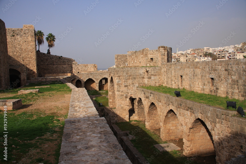 le chateau des croisés à Tripoli