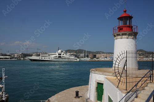 Lighthouse in Ibiza Town
