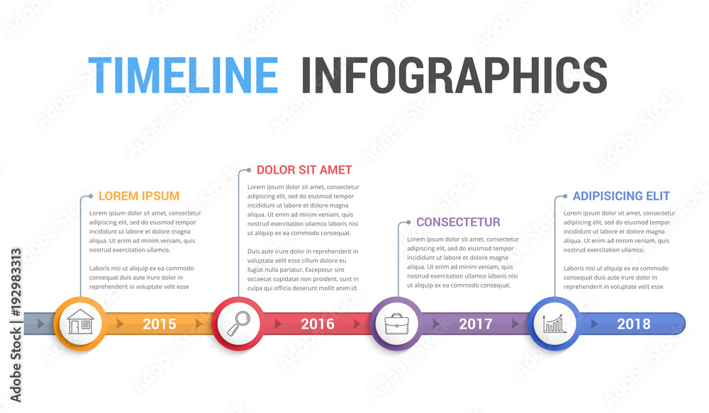 Timeline Infographics Timeline Infographics