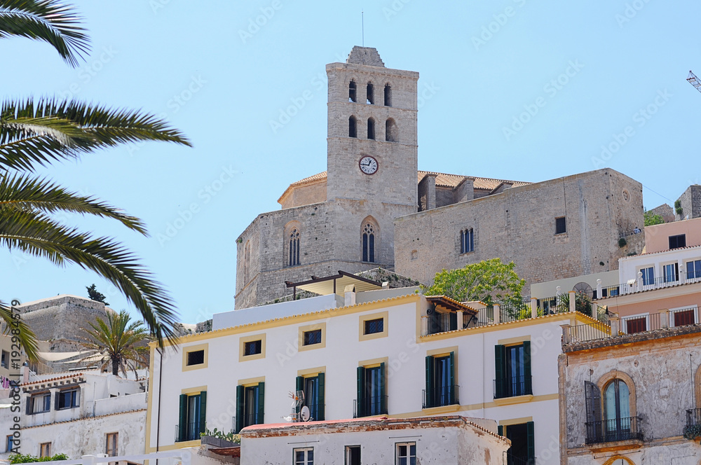 Cathedral Dalt Vila in Ibiza Town