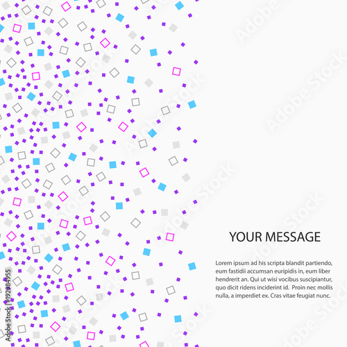 Abstract geometric background design. Minimalist style