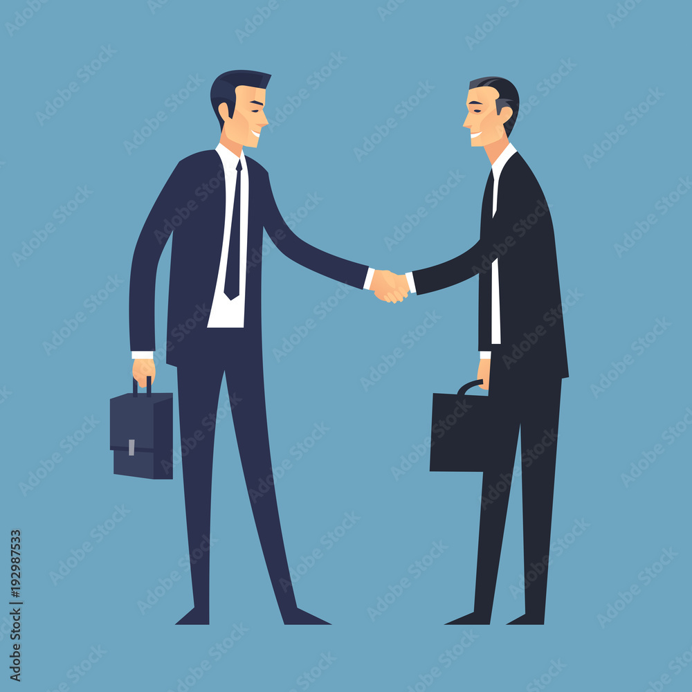 Business Deal Vector Illustration
Business Deal Vector Illustration