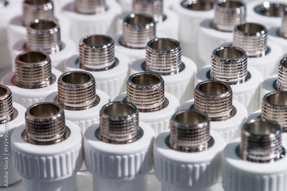 fittings and valve, pipes and adapters. Plumbing fixtures and piping parts fittings and valve, pipes and adapters. Plumbing fixtures and piping parts