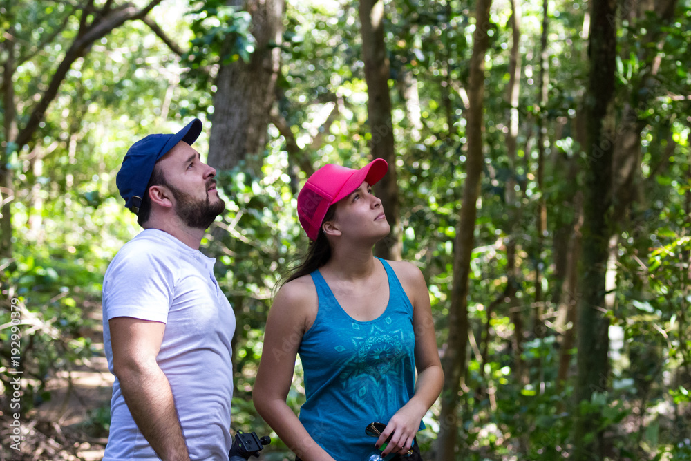 Hikers in Costa Rica Hikers in Costa Rica