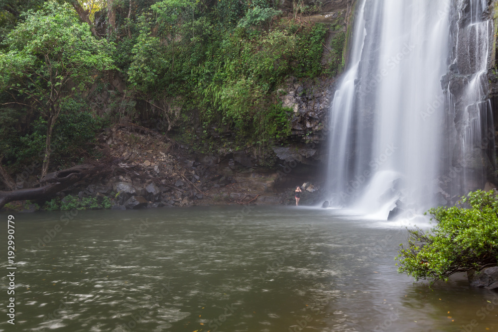 Obraz premium Gorgeous waterfall in Costa Rica