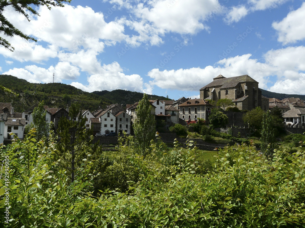 Pueblo de Ansó (Huesca)