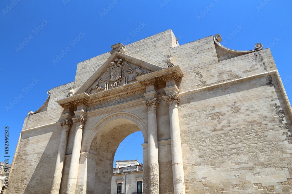 Lecce town, Italy