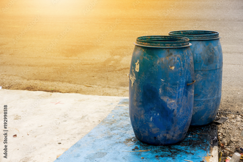 Naklejka premium recycle bin
